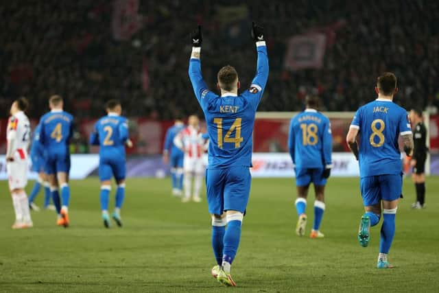 Ryan Kent came in for praise after his appearances against Borussia Dortmund and Red Star Belgrade. (Photo by Srdjan Stevanovic/Getty Images)