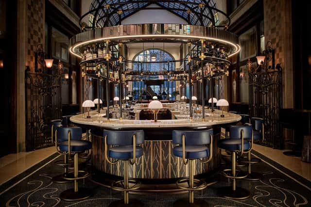 The stunning bar at Muzsa. Image: Four Seasons