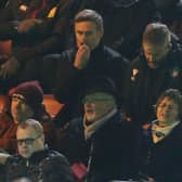 Graham Alexander was sent to stand for his reaction to Liam Donnelly red card (Pic by Ian McFadyen)