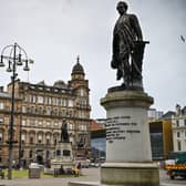 A number of statues and street names in Glasgow commemorate the lifes and legacies of people involved in the slave trade(Photo by Jeff J Mitchell/Getty Images)