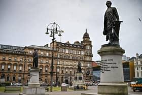 A number of statues and street names in Glasgow commemorate the lifes and legacies of people involved in the slave trade(Photo by Jeff J Mitchell/Getty Images)