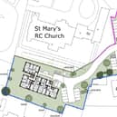 Landscape plan of the proposed site