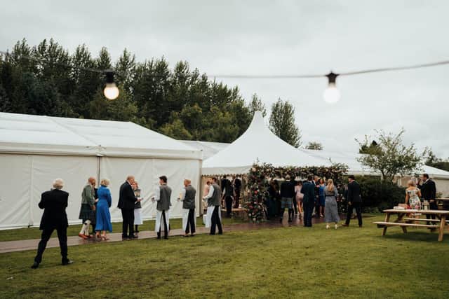 Green Field Marquees - Wedding Marquee