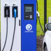 Glaswegians aren’t interested in purchasing an electric vehicle, according to a new survey. Picture: Peter Devlin