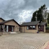 This individually designed split-level villa is set amidst four acres of garden grounds, with beautiful countryside views.