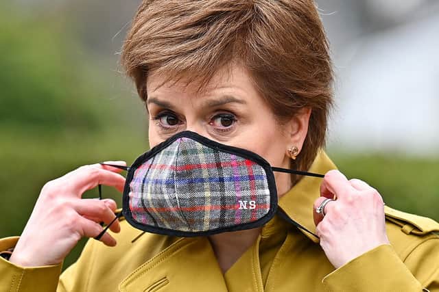 Police Scotland is currently assessing a complaint made against Nicola Sturgeon (Picture: Jeff J Mitchell/Getty Images).