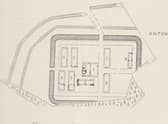 An image of the Roman fort at Crawford; they appreciated the strategic value of having a fort in the area as it would serve to guard the main route from Carlisle into Scotland.