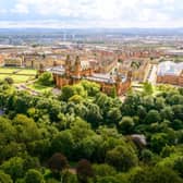 Kelvingrove Museum and park'