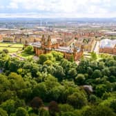 Kelvingrove Museum and park'