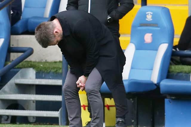 There was agony for Motherwell manager Graham Alexander on Saturday when his team lost a penalty shootout to exit the Scottish Cup