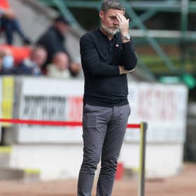 Graham Alexander was mystified that Rangers' goal was allowed to stand (Pic by Ian McFadyen)