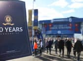 Rangers celebrate 150 years during a Cinch Premiership match between Rangers and Aberdeen at Ibrox on March 5, 2022.  (Photo by Craig Williamson / SNS Group)