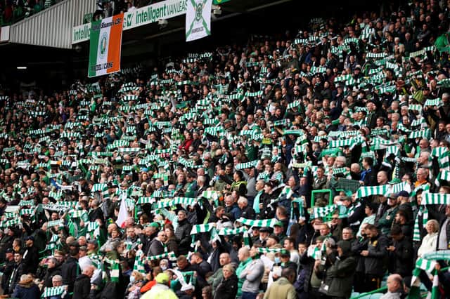 Celtic fans Photo by Alan Harvey / SNS Group)
