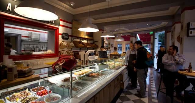 Eusebi deli, Park Road in Glasgow 