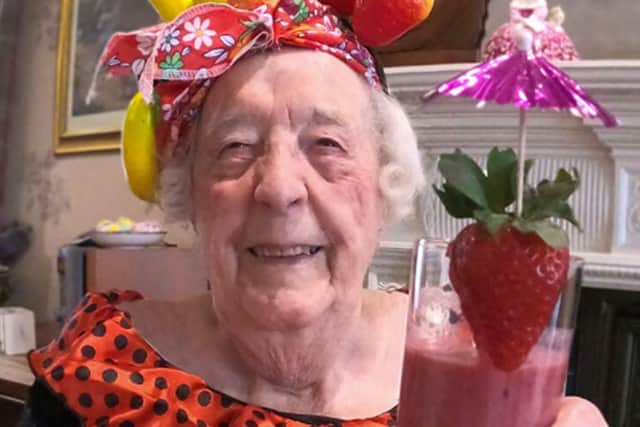 Smoothie operators at Campsie View Care Home
