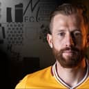 Kevin van Veen previously played for Graham Alexander at Scunthorpe (Pic courtesy of Motherwell FC)