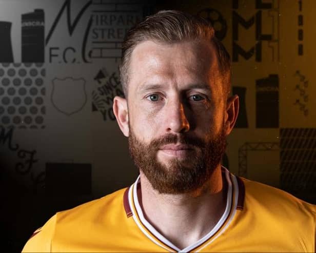 Kevin van Veen previously played for Graham Alexander at Scunthorpe (Pic courtesy of Motherwell FC)