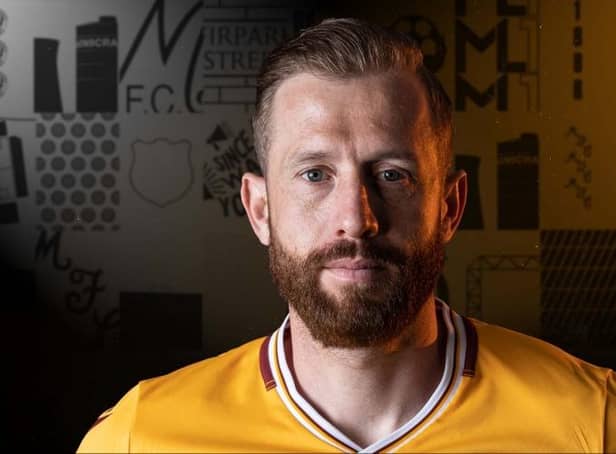 Kevin van Veen previously played for Graham Alexander at Scunthorpe (Pic courtesy of Motherwell FC)