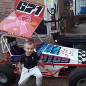 James Russell has been a junior stock car star in recent years