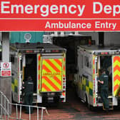 Hundreds of ambulance staff are also off sick. 