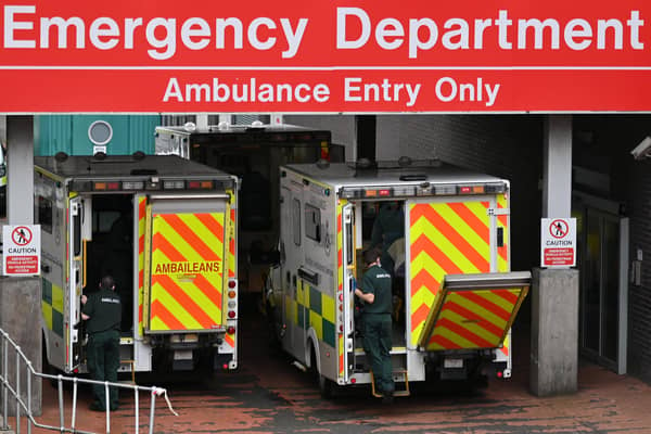 Hundreds of ambulance staff are also off sick. 