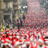 Glasgow's annual Santa Dash will take place at Glasgow Green on Sunday December, 10 