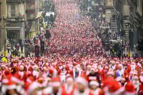 Glasgow's annual Santa Dash will take place at Glasgow Green on Sunday December, 10 