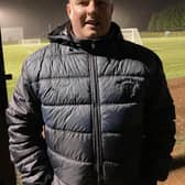 Lanark United gaffer Jamie McKenzie (Pic by George Reid)