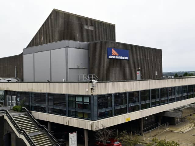 Motherwell Concert Hall and Theatre. Picture: John Devlin