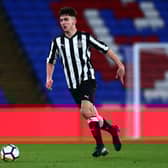 Young Newcastle United defender Oisin McEntee has joined Morton on loan.  (Photo by Jordan Mansfield/Getty Images)