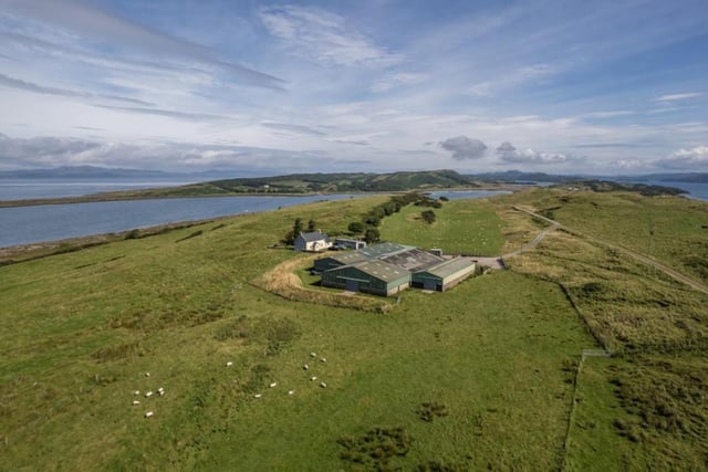 Another view of the farmhouse.