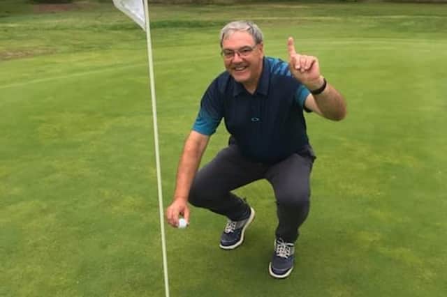 Davie Cuthbert has had two holes in one at Kirkintilloch Golf Club this year
