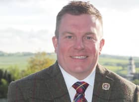 The wait is finally over for Lord Cornet elect Derek McGuinness to take his place in the history books.