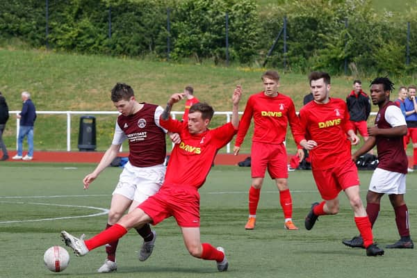 Carluke Rovers and Forth Wanderers couldn't be separated in Saturday's clash (Pic by Kevin Ramage)
