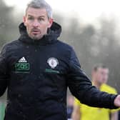Rob Roy boss Stewart Maxwell wants to know why work on the club's new stadium has been delayed again (pic: Alan Murray)