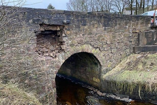 It is expected that the bridge will be closed for around three weeks.