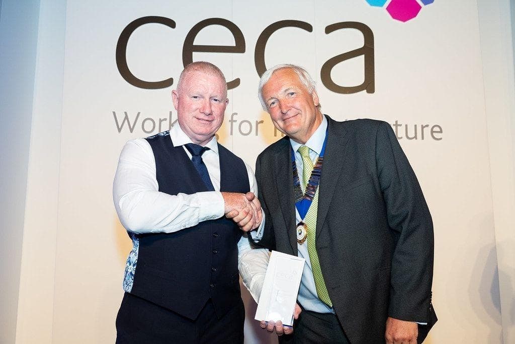 George Rigney Engineer George is recognised for lifetime of service to civil engineering
