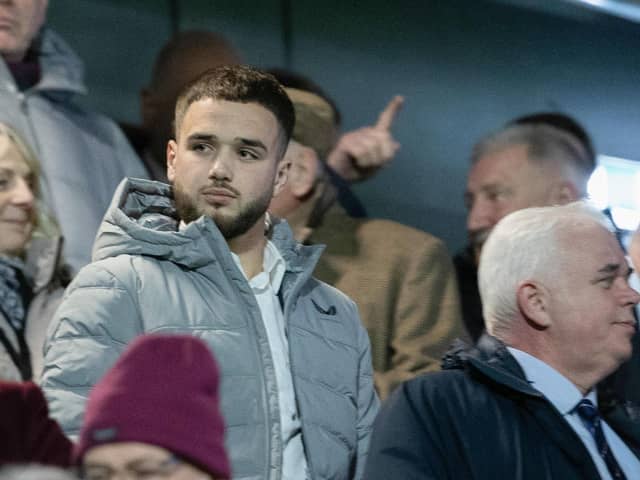 New Rangers signing Nicolas Raskin watched the 3-0 win over Hearts from the Tynecastle stands. (Photo by Alan Harvey / SNS Group)