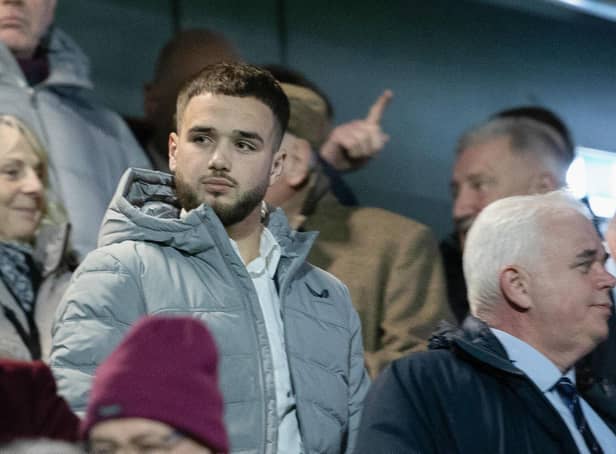 <p>New Rangers signing Nicolas Raskin watched the 3-0 win over Hearts from the Tynecastle stands. (Photo by Alan Harvey / SNS Group)</p>
