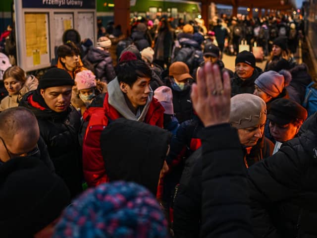 Over one million people have left Ukraine since Russia launched its military invasion (Photo by Omar Marques/Getty Images)