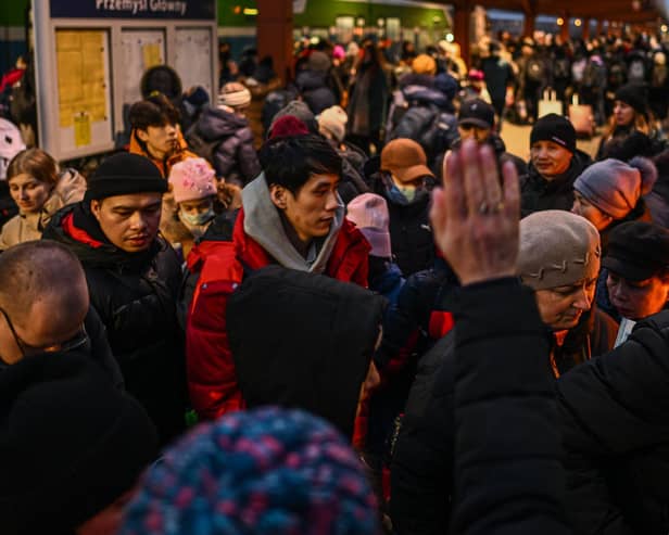 Over one million people have left Ukraine since Russia launched its military invasion (Photo by Omar Marques/Getty Images)