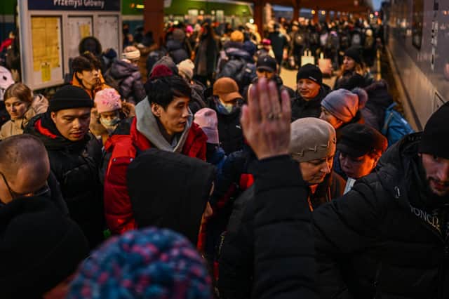 Over one million people have left Ukraine since Russia launched its military invasion (Photo by Omar Marques/Getty Images)