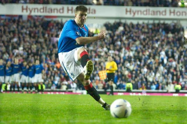 Gregory Vignal scored the winning penalty against Maritimo in 2004. (Picture: SNS/Jeff Holmes)