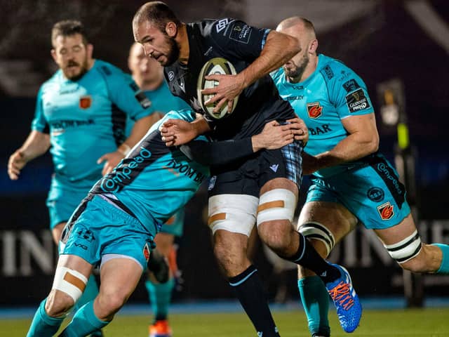 New Scotland squad member Kiran McDonald in action for Glasgow Warriors (pic: Glasgow Warriors)