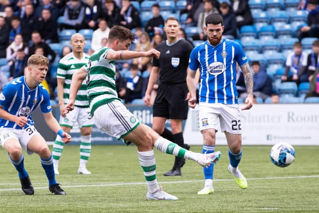 O'Riley scored twice for Celtic in the 4-1 win over Kilmarnock.