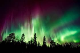 The aurora borealis.