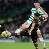 David Turnbull in action for Celtic against Motherwell last season (Pic by Ian McFadyen)