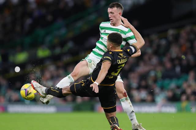 David Turnbull in action for Celtic against Motherwell last season (Pic by Ian McFadyen)