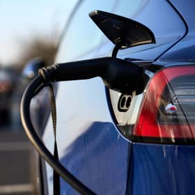 Undated file photo of an electric car being charged, as the UK Government appears less likely to meet its net zero targets since it became more transparent on its plans, its climate advisers have said.