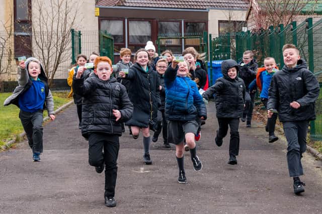 Beat the Streets at Hillview Primary School in Barrhead, Glasgow.